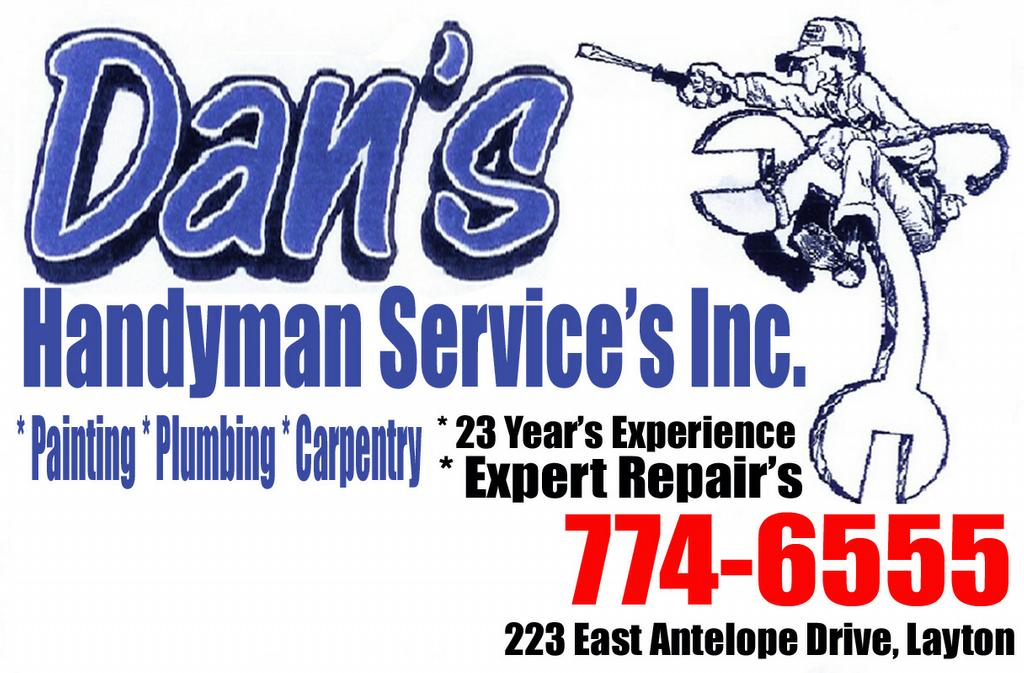 Dans Handyman Services Layton UT 84041 8017746555